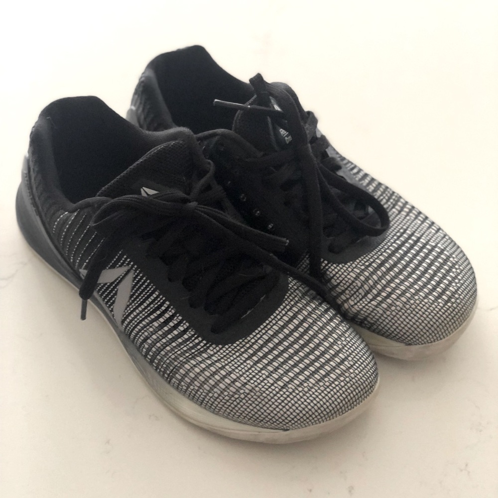 Reebok nano athletic shoes. Like new. Womens size 8.